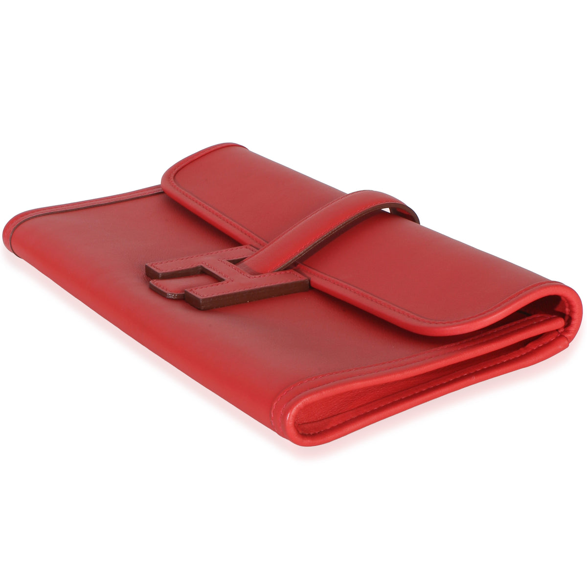Hermès Rouge Tomate Evercolor Jige Elan 29 Handbag 6