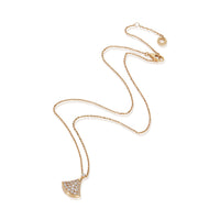 BVLGARI Rose Gold Diamond Diva's Dream Pendant 3