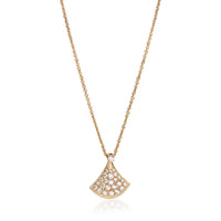 BVLGARI Rose Gold Diamond Diva's Dream Pendant fv