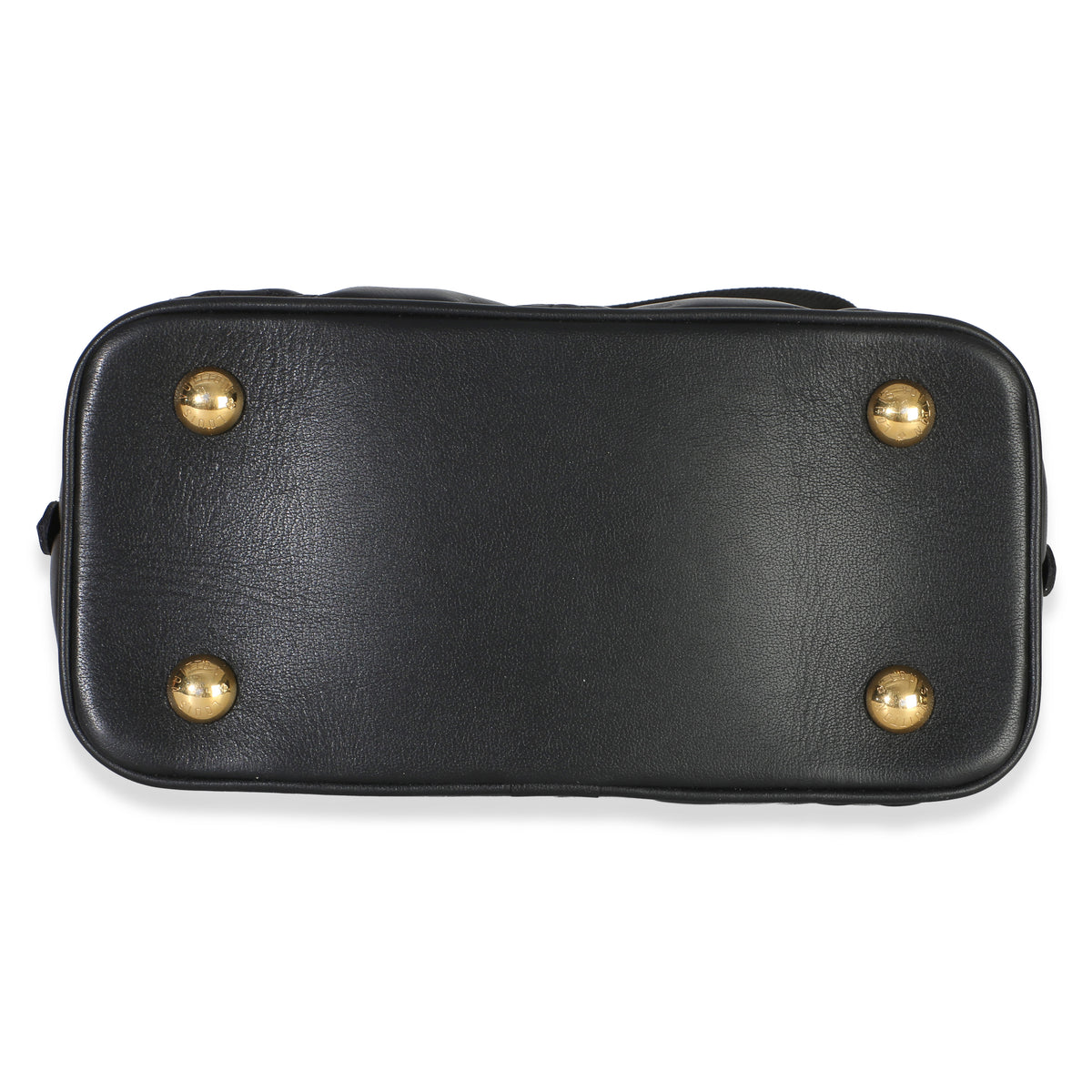 Louis Vuitton Black Bubblegram Calfskin Alma BB Handbag 5