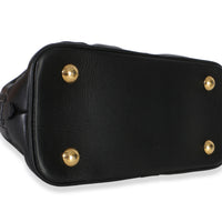 Louis Vuitton Black Bubblegram Calfskin Alma BB Handbag 7