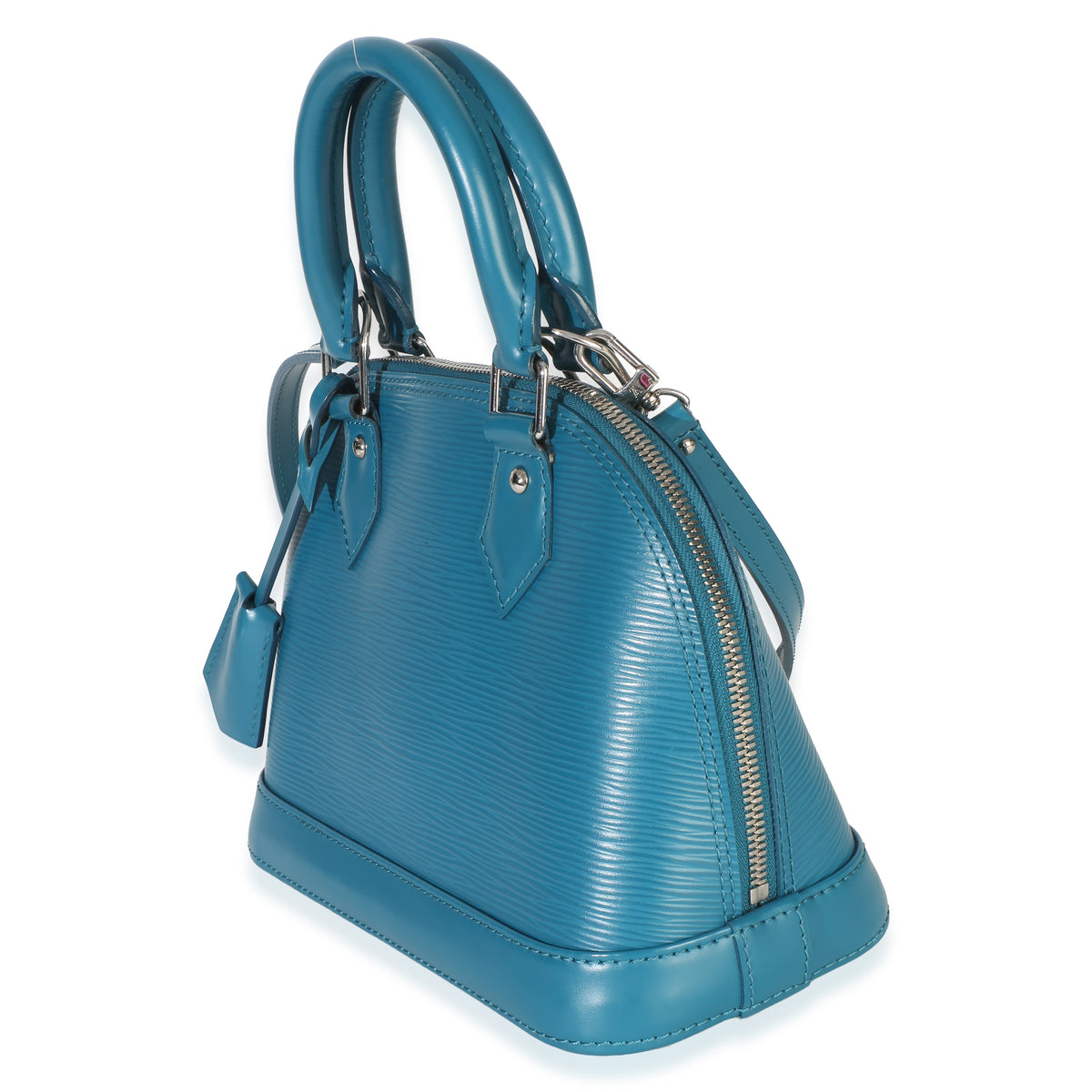 Louis Vuitton Cyan Epi Alma BB Handbag 2