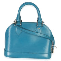 Louis Vuitton Cyan Epi Alma BB Handbag 4