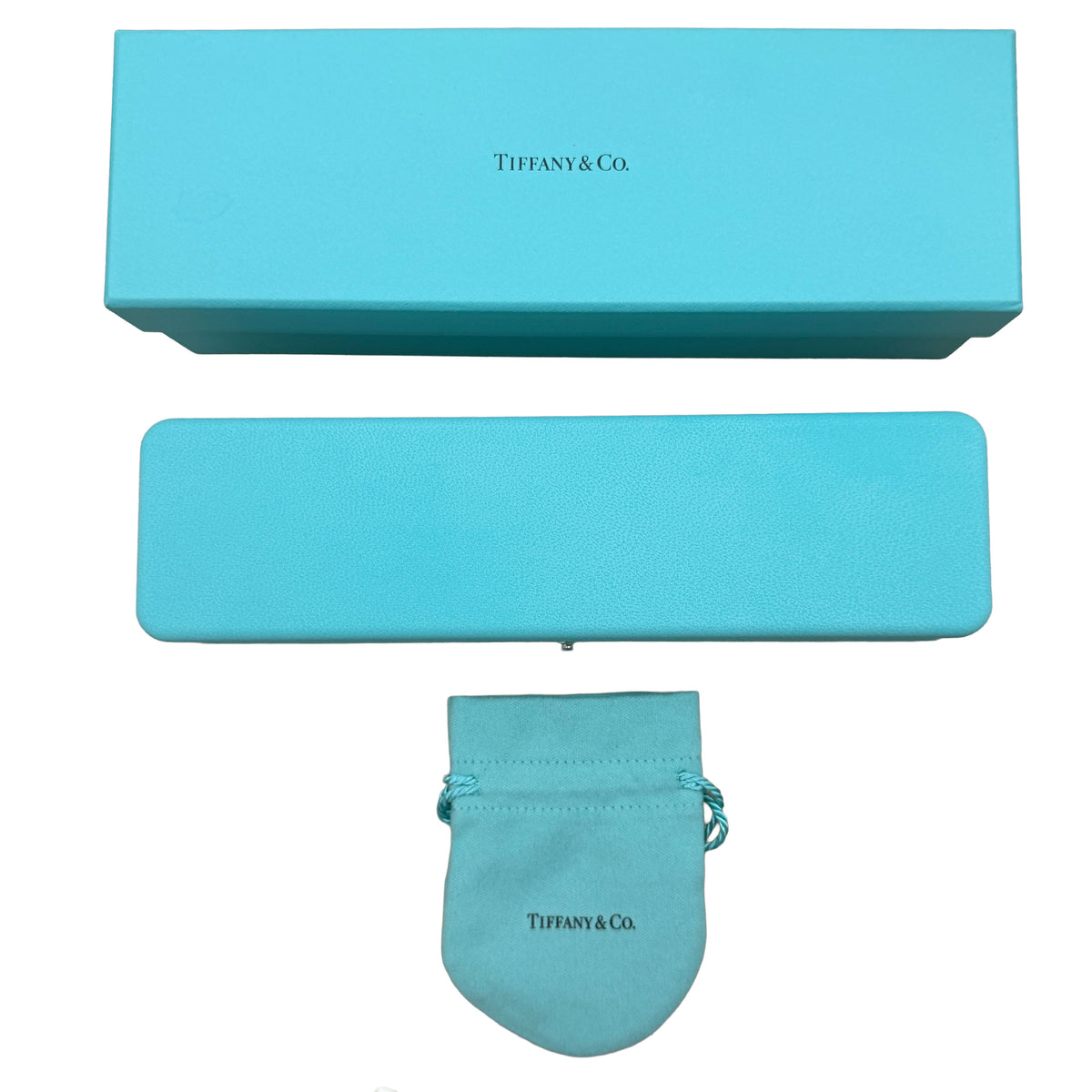 Tiffany & Co. Yellow Gold  Knot Necklace box
