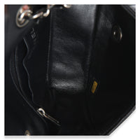 Chanel Black Quilted Patent Mini Rectangular Flap Bag Handbag 9