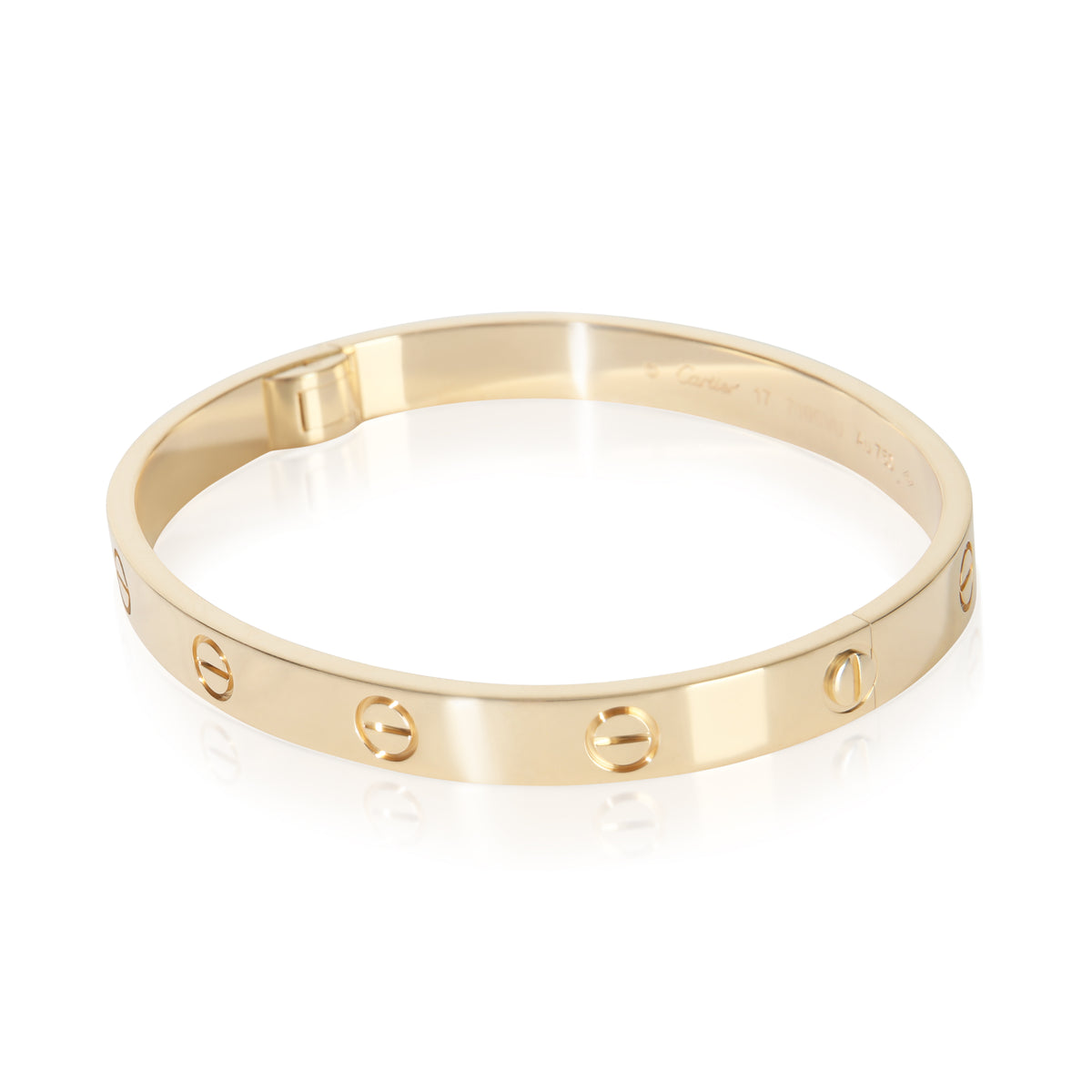 Cartier Yellow Gold  Single Screw Love Bracelet 2