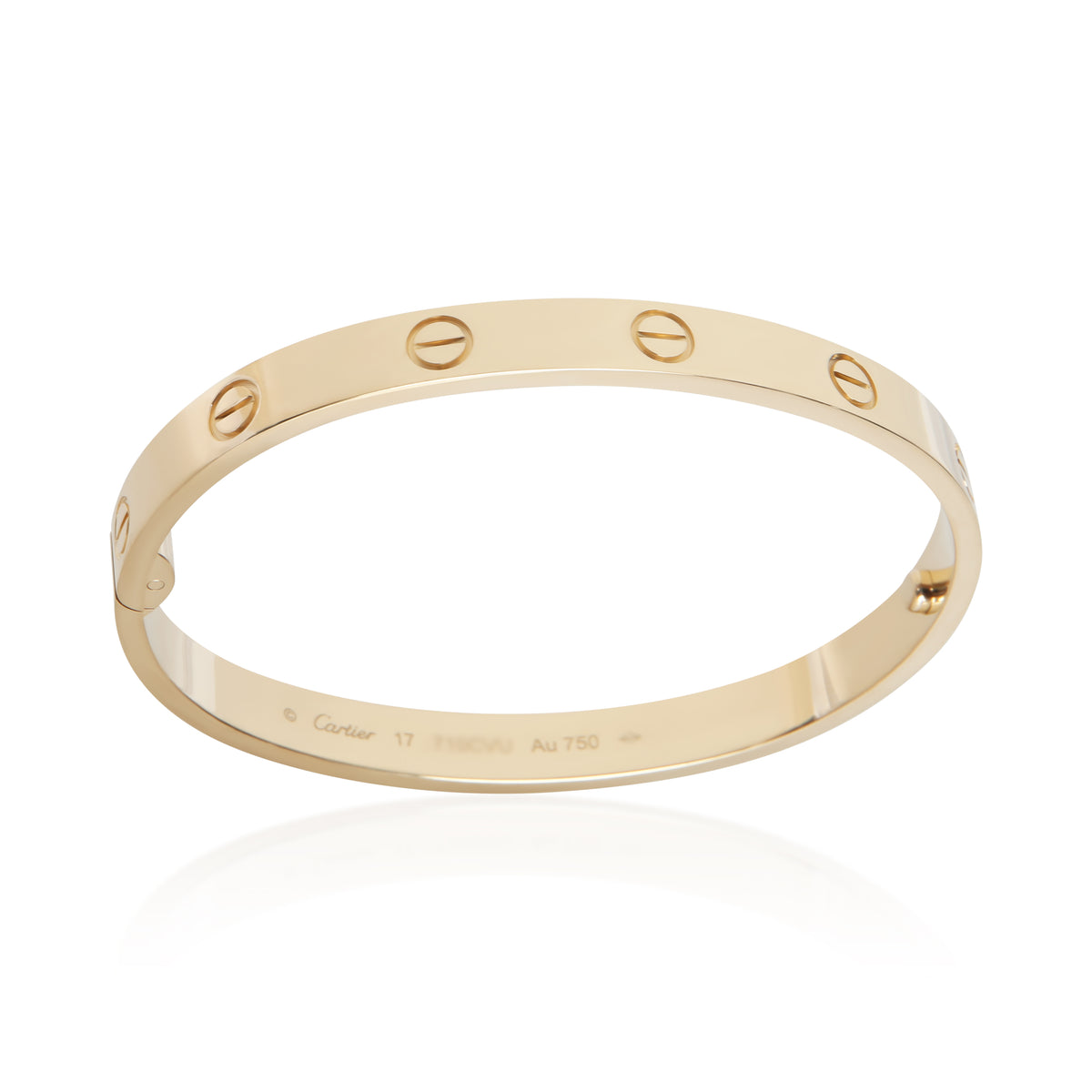 Cartier Yellow Gold  Single Screw Love Bracelet 4