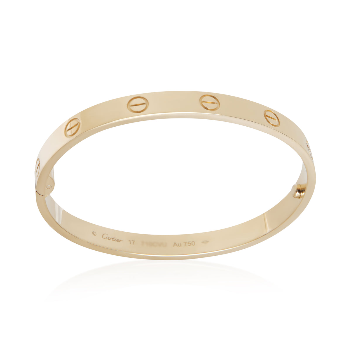 Cartier Yellow Gold  Single Screw Love Bracelet 5