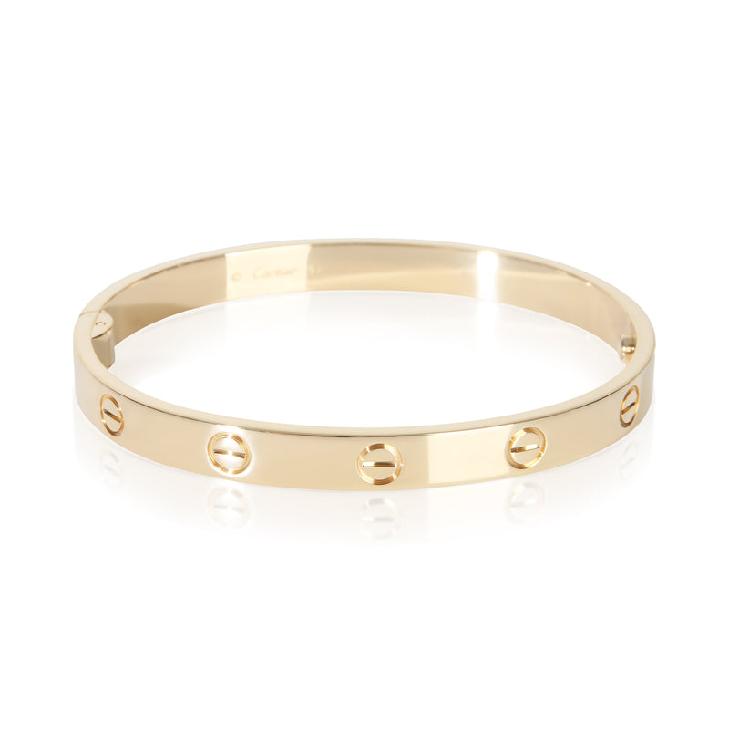 Cartier Yellow Gold  Single Screw Love Bracelet fv
