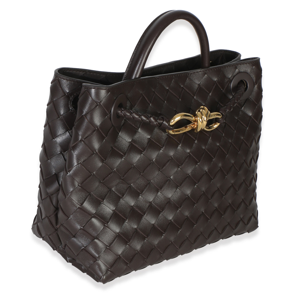 Bottega Veneta Fondant Intrecciato Nappa Small Andiamo Handbag 3