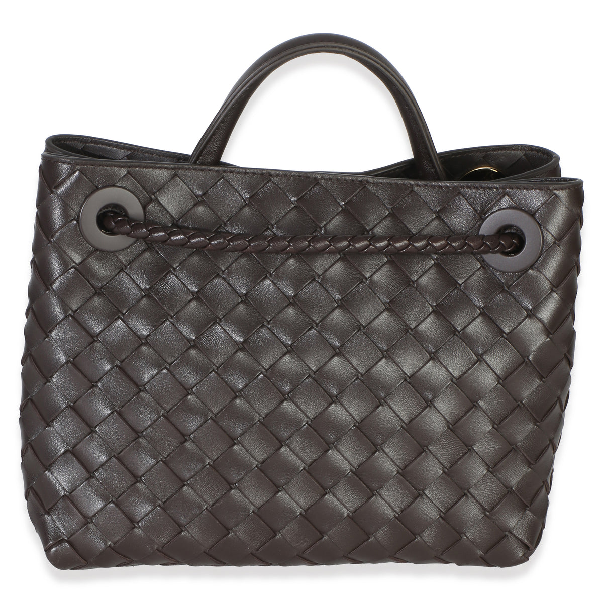 Bottega Veneta Fondant Intrecciato Nappa Small Andiamo Handbag 4