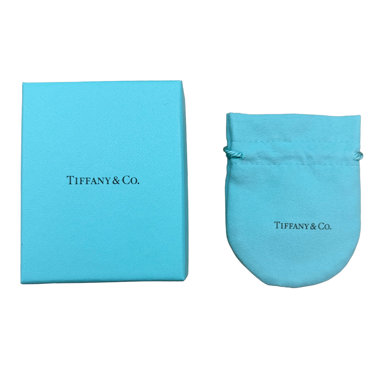 Tiffany & Co. Sterling Silver Amethyst Earrings box