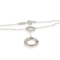 Tiffany & Co. Sterling Silver  Atlas Lariat Necklace stamp