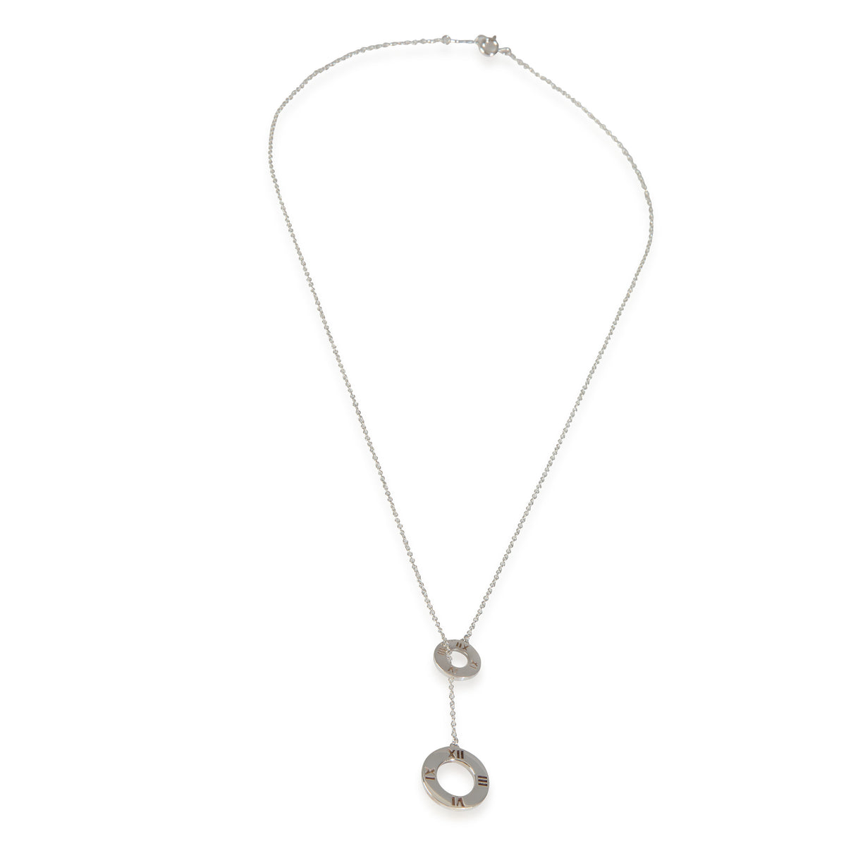 Tiffany & Co. Sterling Silver  Atlas Lariat Necklace pv