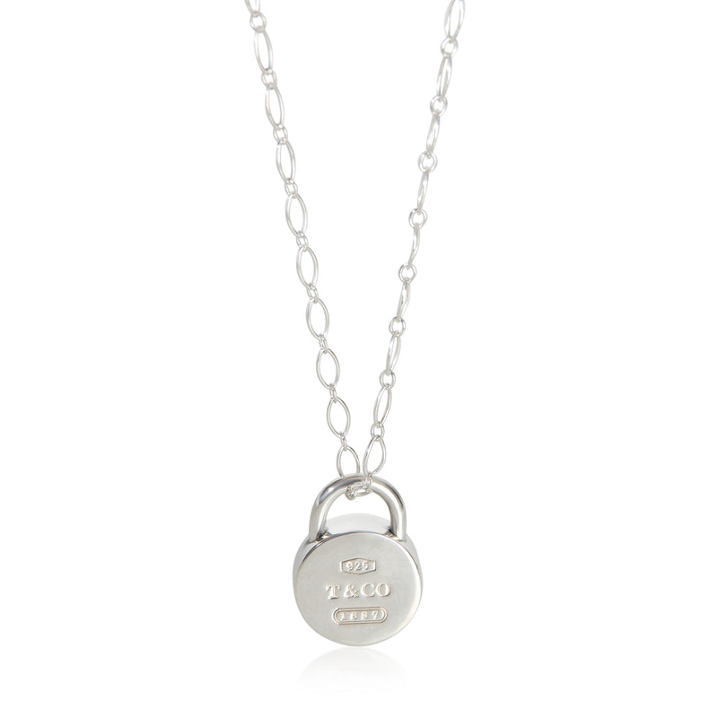 Tiffany & Co. Sterling Silver 1837 Lock Pendant fv