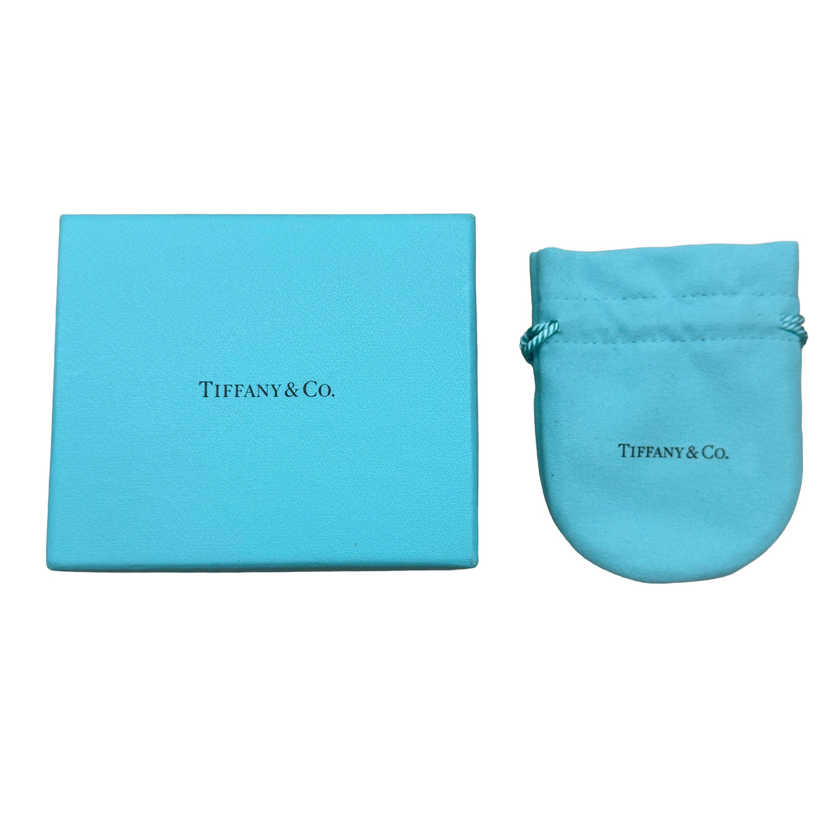 Tiffany & Co. Sterling Silver  Lock Pendant box