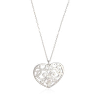 Tiffany & Co. Sterling Silver  Enchant Heart Pendant fv