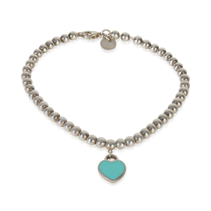 Tiffany & Co. Sterling Silver Diamond Return To Tiffany Bracelet