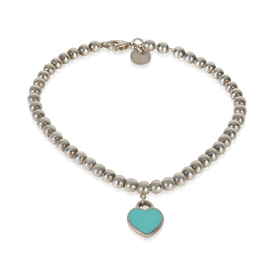 Tiffany & Co. Sterling Silver Diamond Return To Tiffany Bracelet