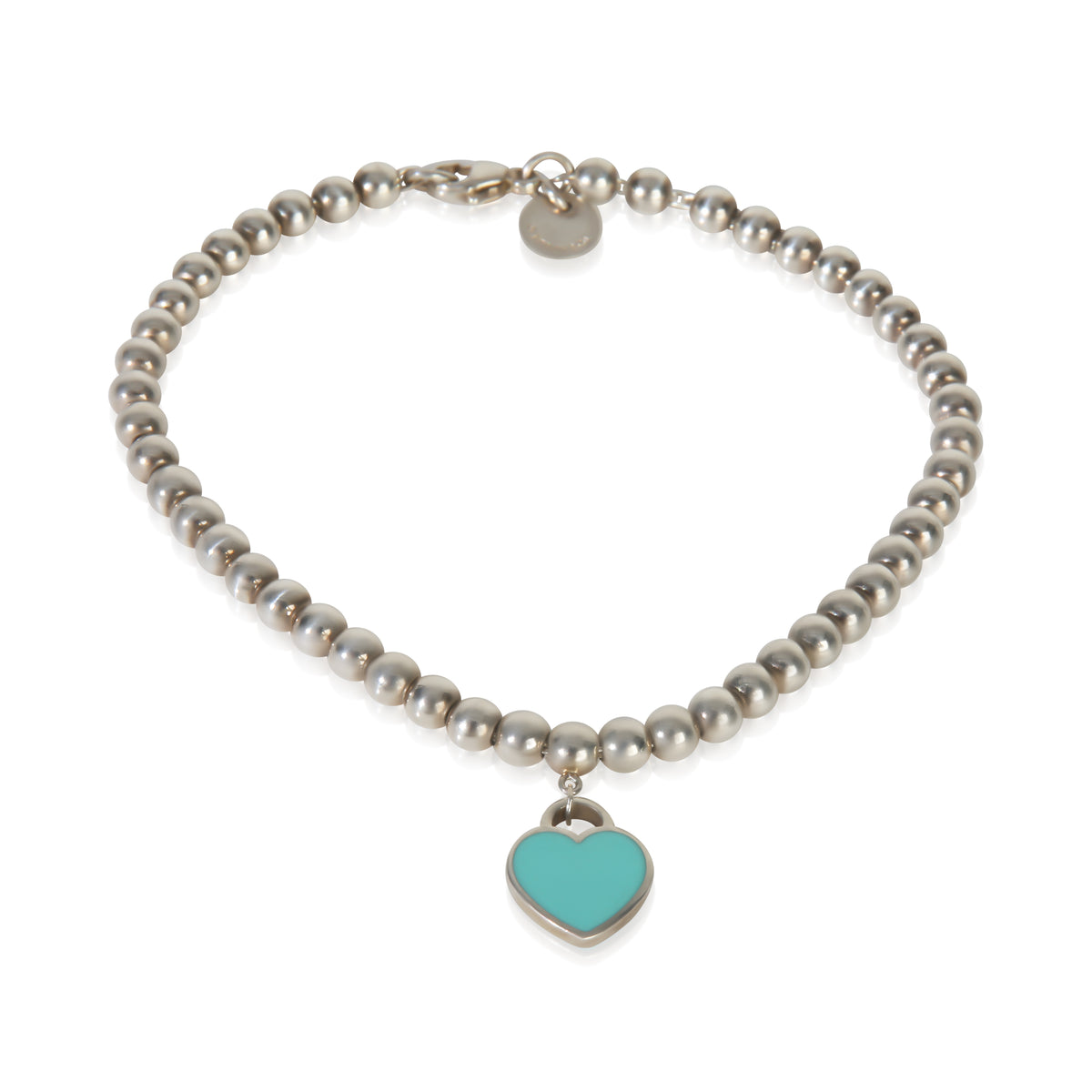 Tiffany & Co. Sterling Silver Diamond Return To Tiffany Bracelet