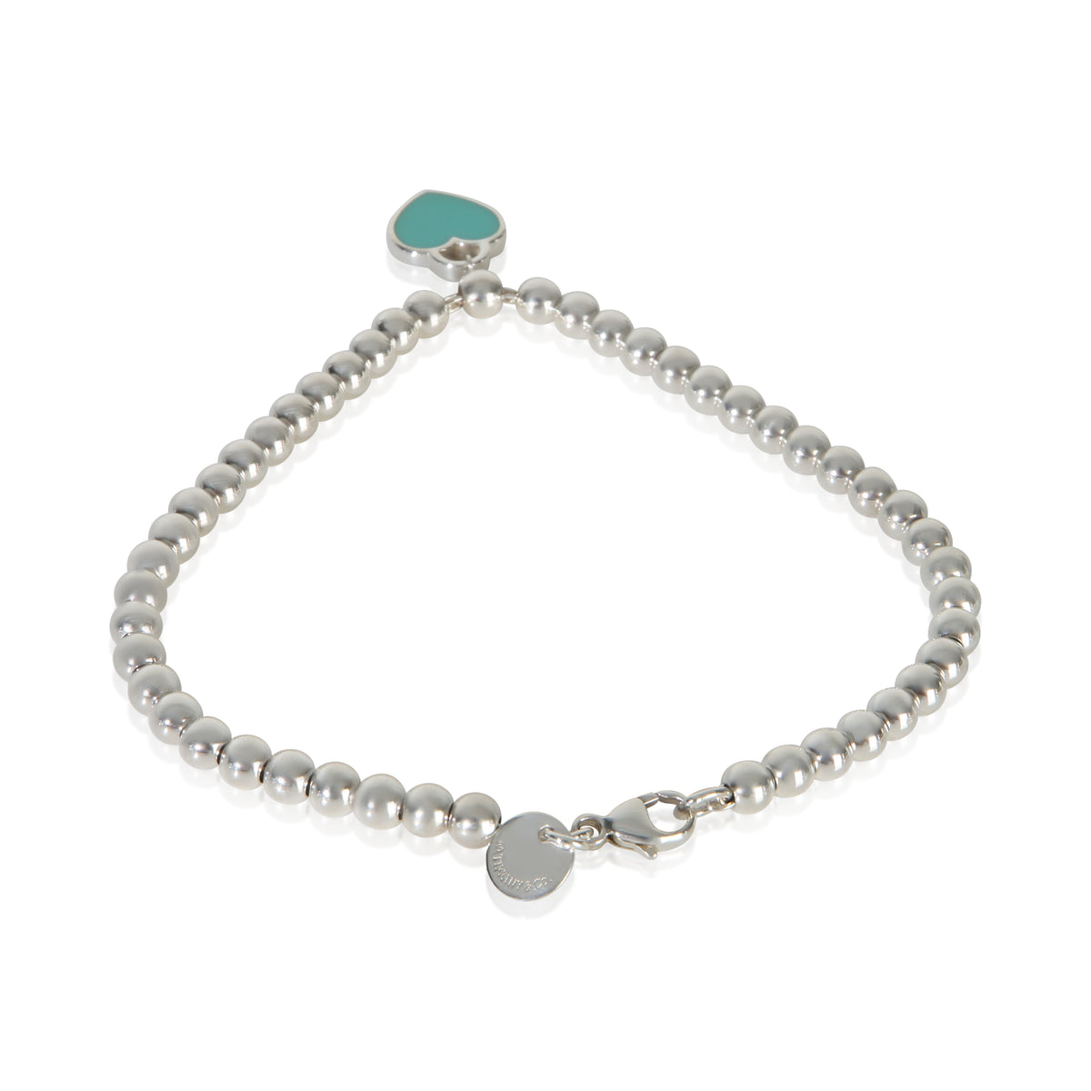 Tiffany & Co. Sterling Silver Diamond Return To Tiffany Bracelet 3