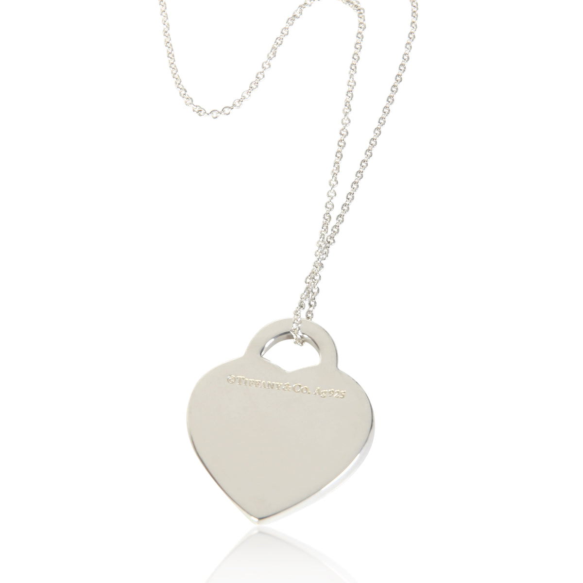 Tiffany & Co. Sterling Silver  Return To Tiffany Pendant 4