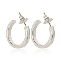 Tiffany & Co. Sterling Silver  Small 1837 Hoop Earrings 2