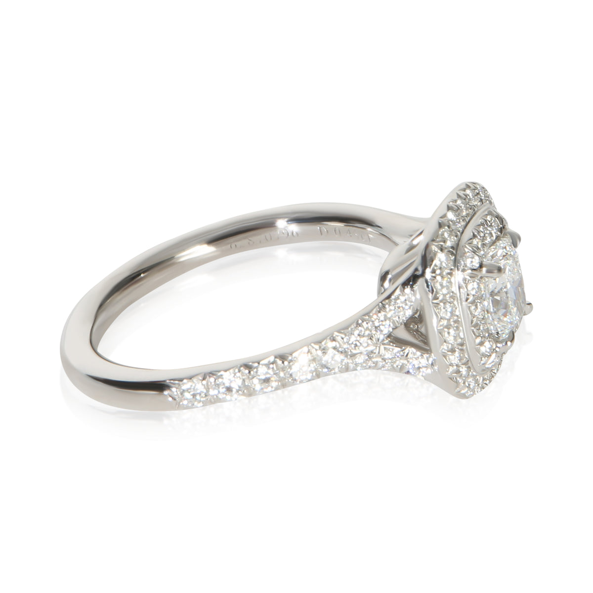 Tiffany & Co. 0.45 ct Cushion Diamond Soleste Engagement Ring 4