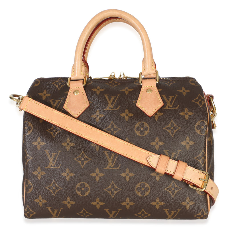 Louis Vuitton Monogram Speedy Canvas Bandouliere 25 Handbag id