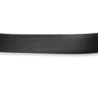 Chanel Black Calfskin Crystal CC Belt 80/32 5