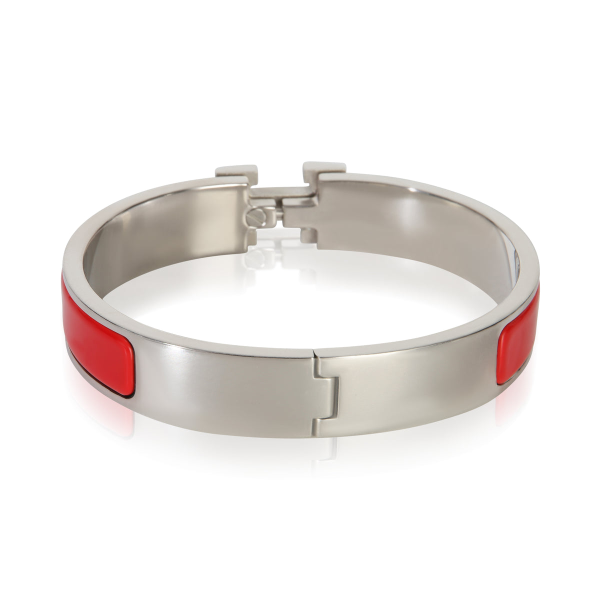 Hermès Clic H Bracelet In Rouge Amarante 4