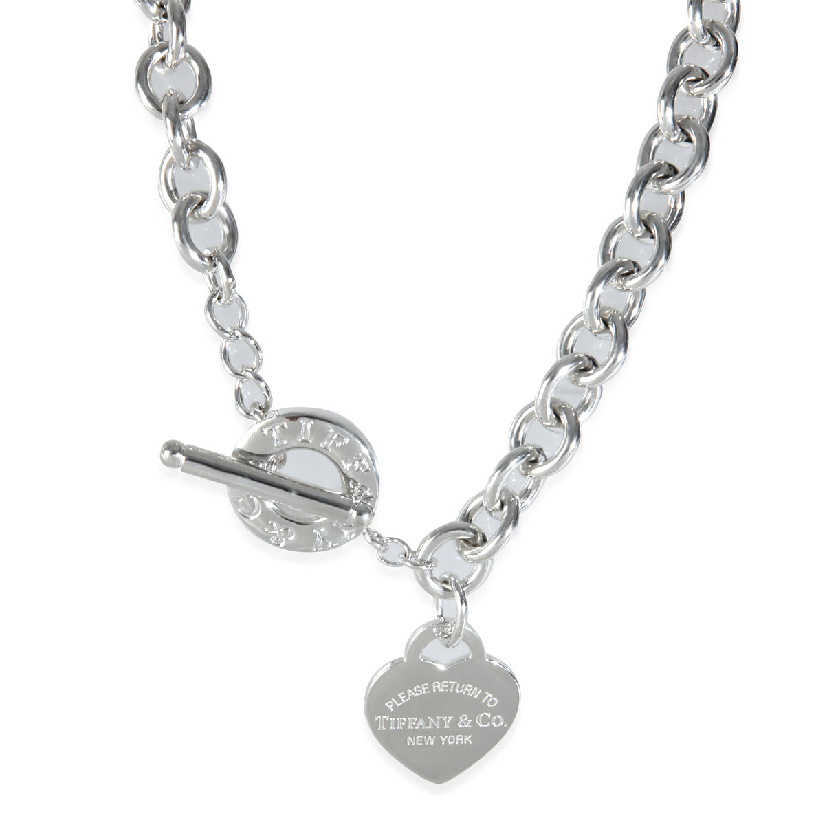 Tiffany & Co. Sterling Silver  Return To Tiffany Necklace