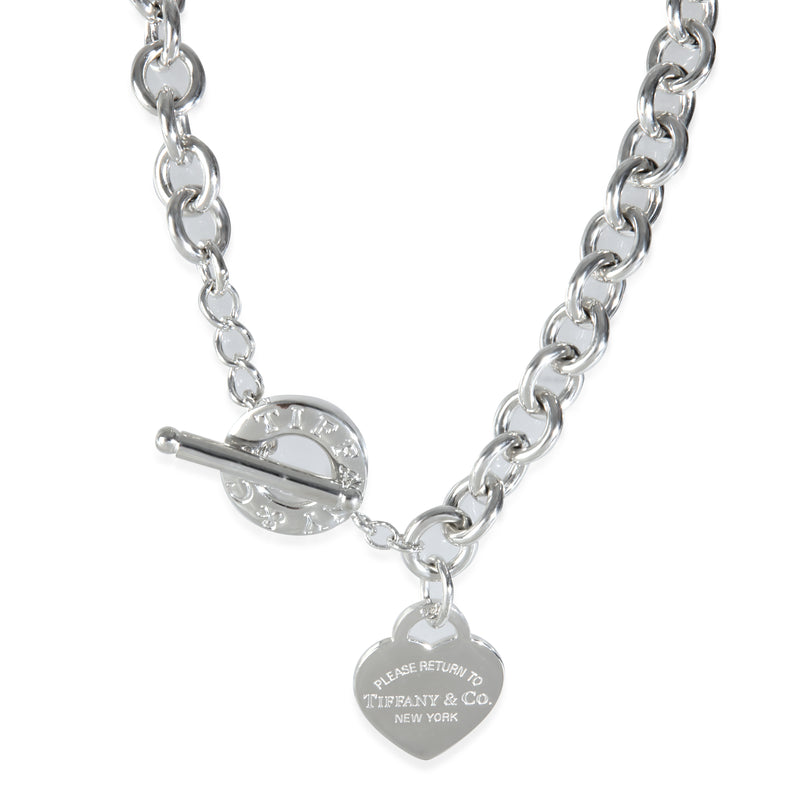 Tiffany & Co. Sterling Silver  Return To Tiffany Necklace