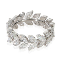 Tiffany & Co. Platinum Diamond Victoria Vine Ring 3