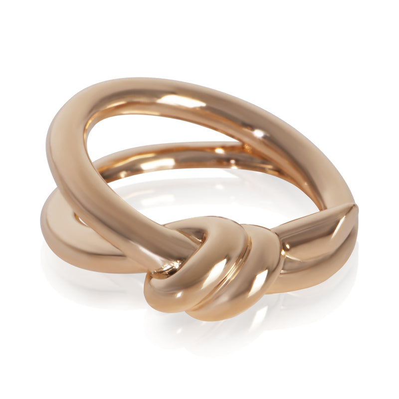 Tiffany & Co. Rose Gold  Double Row Knot Ring fv