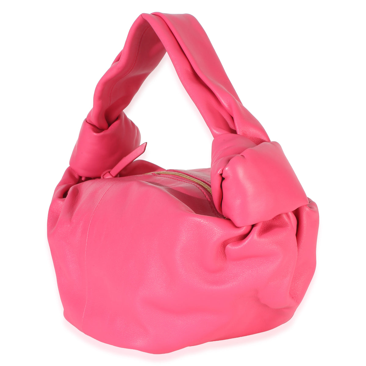 Bottega Veneta Pink Nappa Mini Double Knot Bag Handbag 2