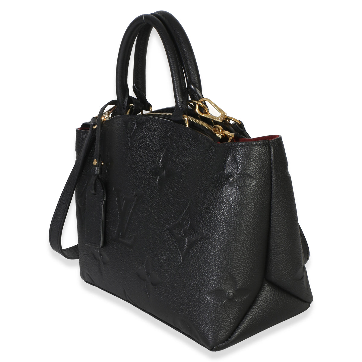 Louis Vuitton Black Monogram Giant Empreinte Petit Palais Handbag 2