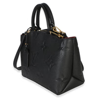 Louis Vuitton Black Monogram Giant Empreinte Petit Palais Handbag 2