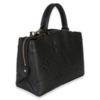 Louis Vuitton Black Monogram Giant Empreinte Petit Palais Handbag 3