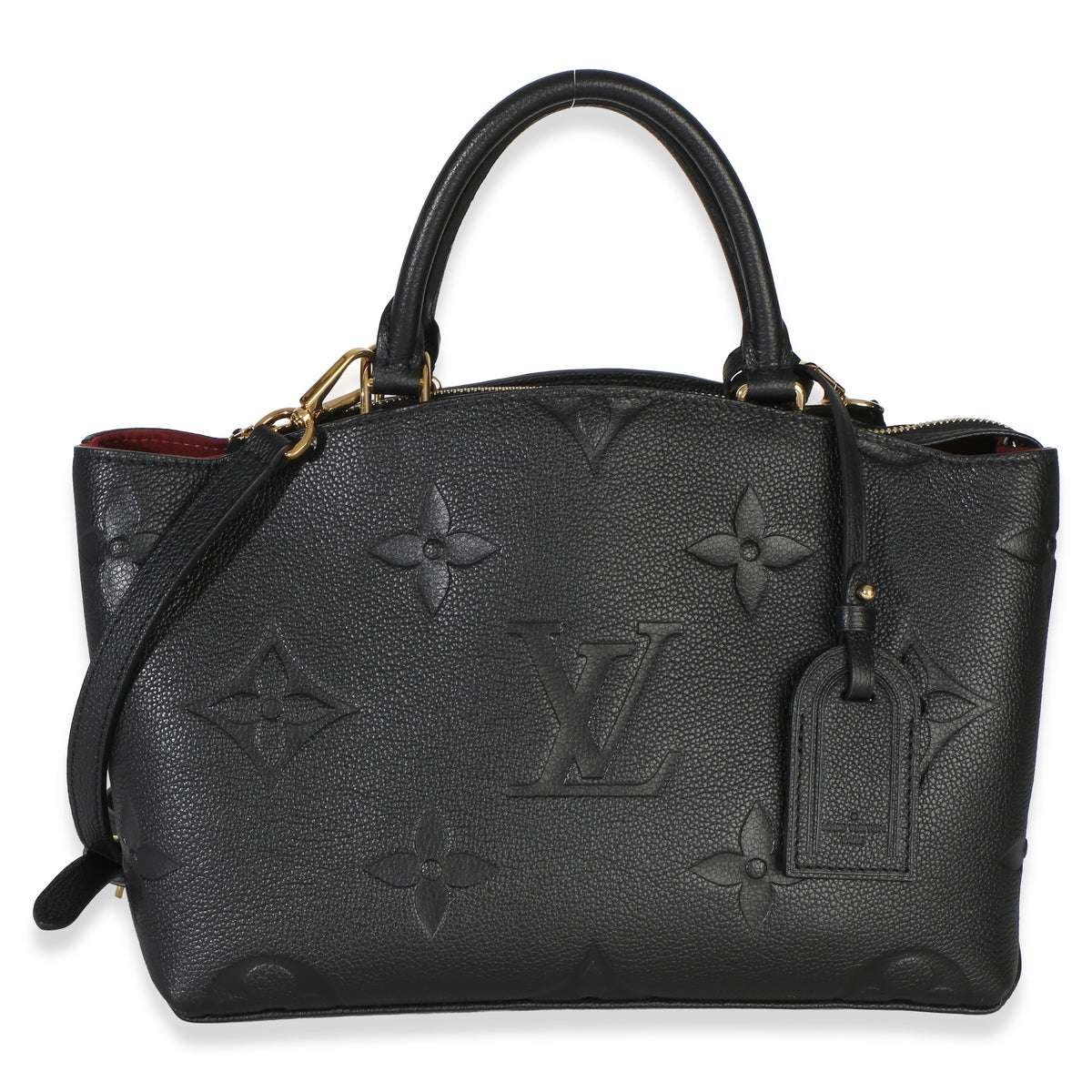 Louis Vuitton Black Monogram Giant Empreinte Petit Palais Handbag 4