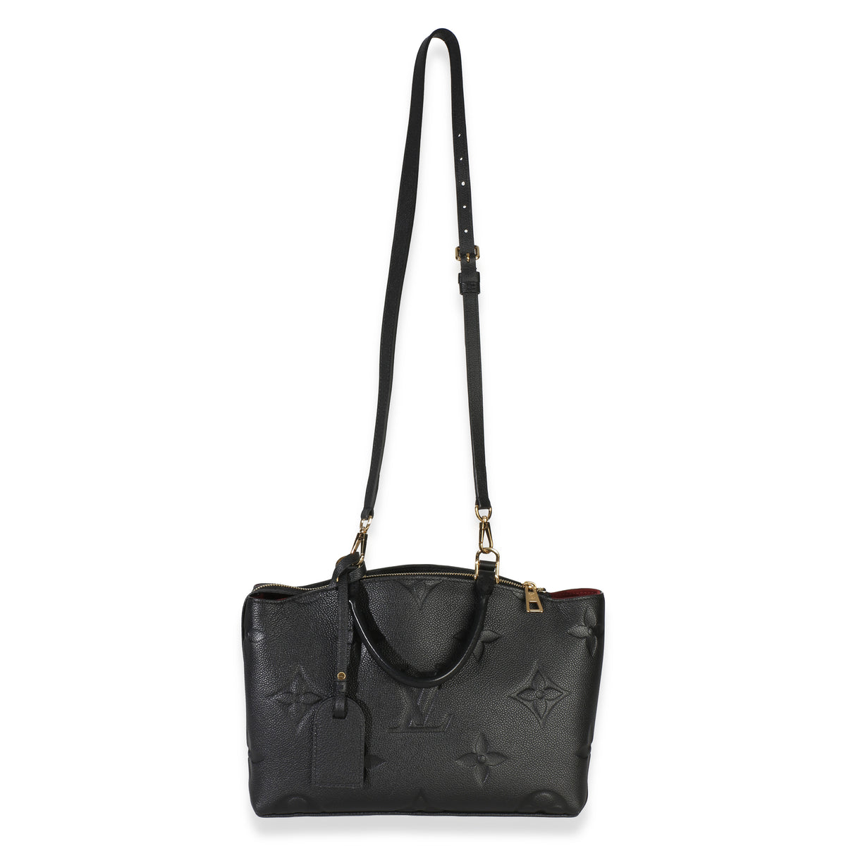Louis Vuitton Black Monogram Giant Empreinte Petit Palais Handbag 8