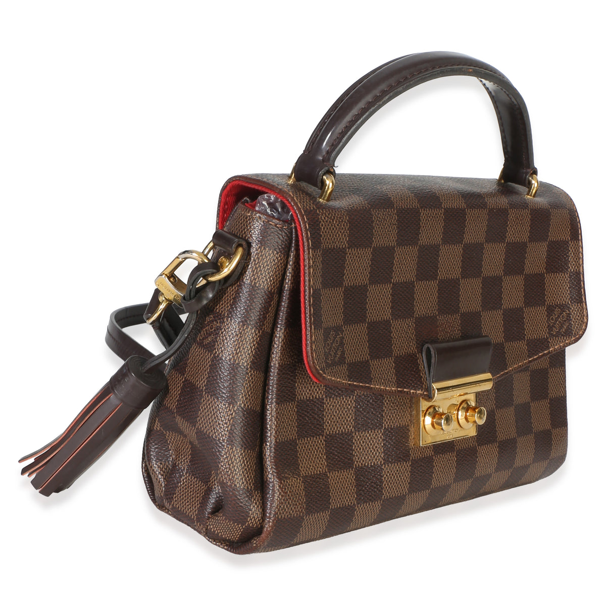 Louis Vuitton Damier Ebene Canvas Croisette Handbag 3