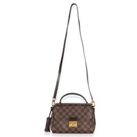 Louis Vuitton Damier Ebene Canvas Croisette Handbag 8