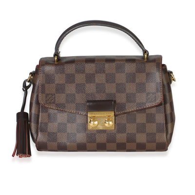 Louis Vuitton Damier Ebene Canvas Croisette Handbag id