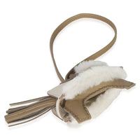 Hermès Beige Marfa Terre Craie Ecru Rodeo Robeo Plush Charm PM 7