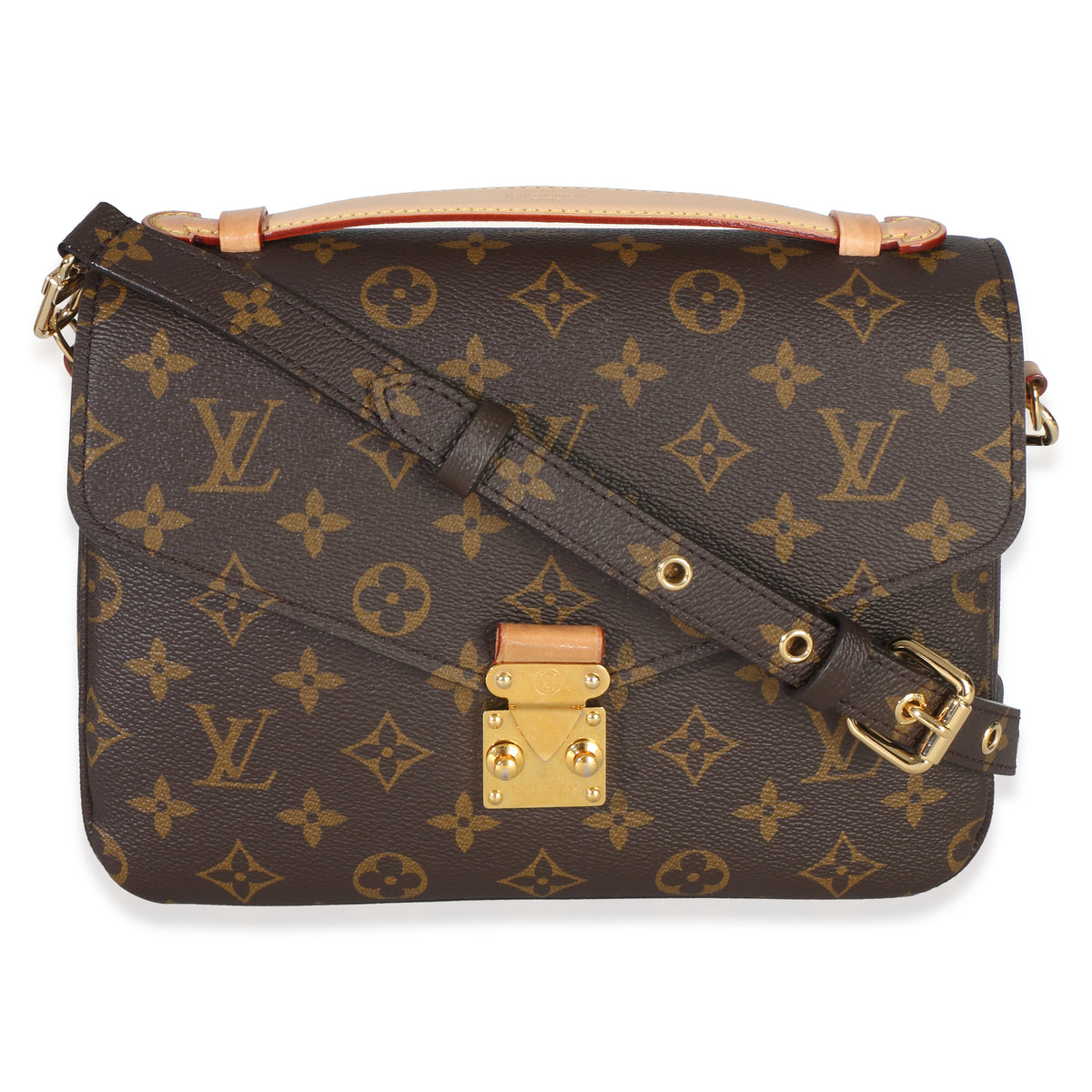 Louis Vuitton Monogram Canvas Pochette Metis Handbag fv