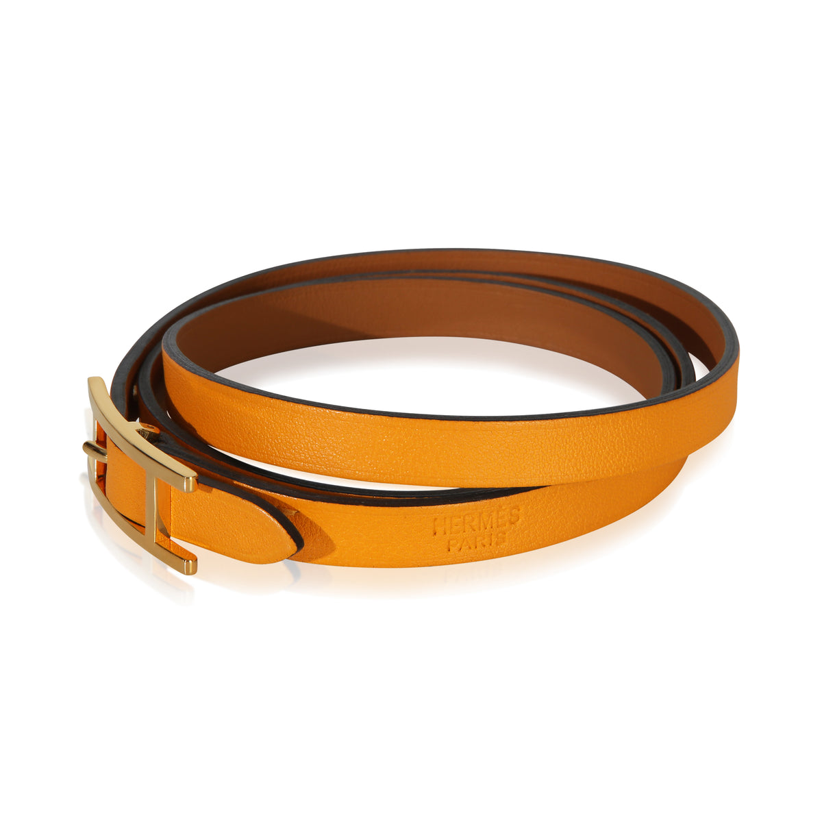 Hermès Gold Plated  Behapi Triple Tour Bracelet 3