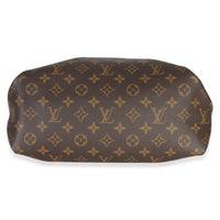 Louis Vuitton Black Monogram Canvas Flower Zipped Tote MM Handbag 5