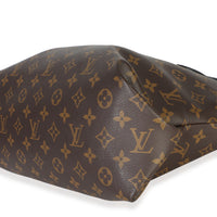 Louis Vuitton Black Monogram Canvas Flower Zipped Tote MM Handbag 6