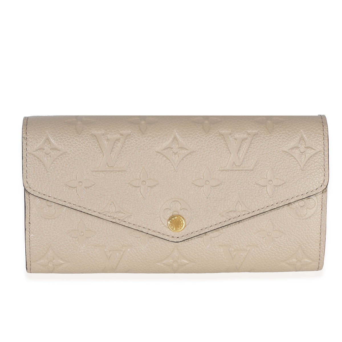 Louis Vuitton Tourterelle Monogram Empreinte Sarah Wallet Wallet id